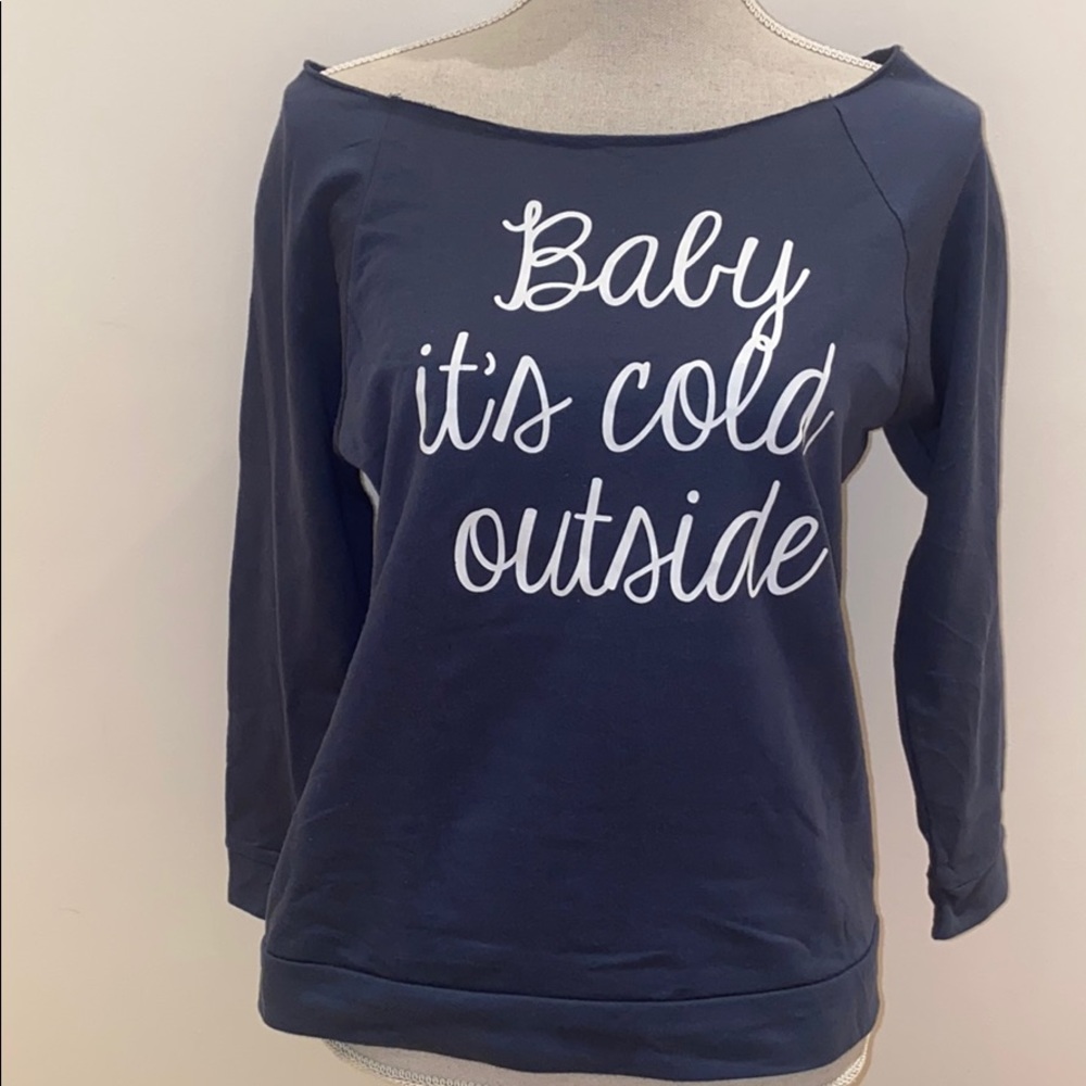Baby it’s cold outside sweater